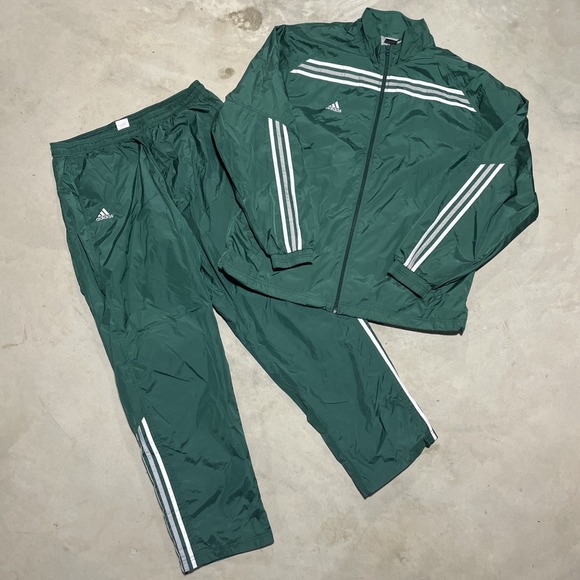 adidas Pants - Vintage Y2K ADIDAS TEAM Copa Soccer Men's SZ XL Nylon Track Jacket Pants SET